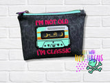 DIGITAL DOWNLOAD Applique Classic Cassette 6 SIZES INCLUDED