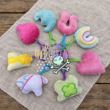 DIGITAL DOWNLOAD Lucky Charm Key Chain Squishy Plush Set 8 DESIGNS INCLUDED