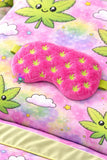 DIGITAL DOWNLOAD Quilted Marijuana Sleep Mask 2 SIZES INCLUDED