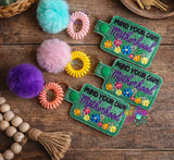 DIGITAL DOWNLOAD Mind Your Own Motherhood Snap Tab Key Chain Mom