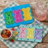 DIGITAL DOWNLOAD Applique Gummy Bear Mug Rug Set 5 SIZES INCLUDED ENVELOPE AND TURN HOLE OPTIONS