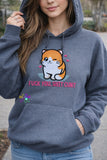 DIGITAL DOWNLOAD Winking Kitty Mature 4 SIZES INCLUDED