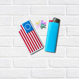 DIGITAL DOWNLOAD Flag Lighter Sleeve | Scrap Buster | 2 Designs Included
