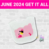 DIGITAL DOWNLOAD Applique Flamingo 5 SIZES INCLUDED