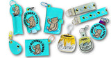 DIGITAL DOWNLOAD Zero Bothers Given Wristlet Essentials Set 9 DESIGNS INCLUDED