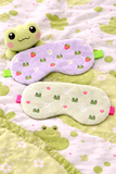 DIGITAL DOWNLOAD  Quilted Frog Sleep Mask Set 2 SIZES INCLUDED