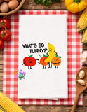 DIGITAL DOWNLOAD What's So Funny Fruit Embroidery Design 4 SIZES INCLUDED