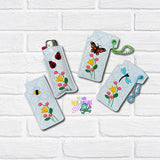 DIGITAL DOWNLOAD Whimsical Gardens Lighter Sleeve Bundle | Scrap Buster | 2 Versions Included