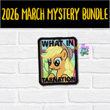 DIGITAL DOWNLOAD What In Tarnation Patch Set 3 SIZES INCLUDED