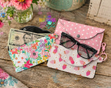 Quilted Envelope Style Glasses Case Bundle | 2 Designs | 2 Sizes | Digital Download