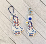 DIGITAL DOWNLOAD Goose Trio Snap Tab And Bag Tag Bundle Bookmark Ornament Keychain