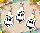 DIGITAL DOWNLOAD 4x4 Boo Bee Snap Tab