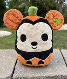 DIGITAL DOWNLOAD Applique Halloween Mouse Plush 5 SIZES INCLUDED
