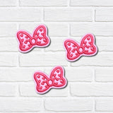 DIGITAL DOWNLOAD Heart Bow Feltie