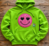 DIGITAL DOWNLOAD Applique Smiley Face Bundle 5 SIZES INCLUDED