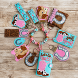 DIGITAL DOWNLOAD Applique Howdy Honey Wristlet Essentials Set 11 DESIGNS INCLUDED Western