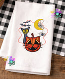 DIGITAL DOWNLOAD ITH Kitty Jack O Lantern Design Set 4 SIZES INCLUDED