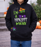 DIGITAL DOWNLOAD ITH I'm A Haunt Mess Applique Design Set 3 SIZES INCLUDED