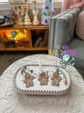 4x4 DIGITAL DOWNLOAD Gingerbread Bookmark Ornament
