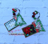 DIGITAL DOWNLOAD Applique 3D Shaker Gift Card Holder Set 2 VERSIONS SINGLE AND MULTI FILES