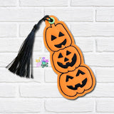 DIGITAL DOWNLOAD Jack 'O Lantern Stack Bookmark