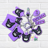DIGITAL DOWNLOAD Kuromi Wristlet Essentials Set 10 DESIGNS INCLUDED