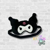 DIGITAL DOWNLOAD Evil Bunny Applique Sleep Mask 2 SIZES INCLUDED MAY 2024 MYSTERY BUNDLE