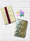 DIGITAL DOWNLOAD 5x7 Puff Foam Autumn Leaves Mini Composition Notebook Cover