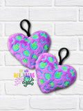 DIGITAL DOWNLOAD Leopard Heart Squishy Keychain