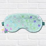 DIGITAL DOWNLOAD Quilted Lucky Charm Sleep Mask 2 SIZES INCLUDED