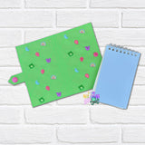 DIGITAL DOWNLOAD Quilted Lucky Charm Top Load Notebook Cover