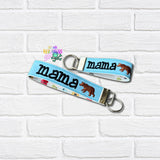 DIGITAL DOWNLOAD Mama Bear Key Fob Set