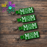 DIGITAL DOWNLOAD 4H Mom Snap Tab Keychain