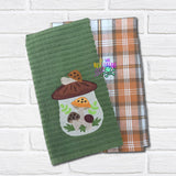 DIGITAL DOWNLOAD Kitchen Retro Mushroom Canister 4 SIZES INCLUDED