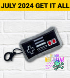 DIGITAL DOWNLOAD Applique Game Controller Squishy Keychain