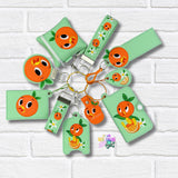 DIGITAL DOWNLOAD Applique Orange Bird Wristlet Essentials Set 9 DESIGNS INCLUDED