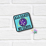 DIGITAL DOWNLOAD All Panic, No Disco Patch Set 3 SIZES INCLUDED