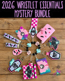 DIGITAL DOWNLOAD Applique Ghoul's Night Out Wristlet Essentials Set 10 DESIGNS INCLUDED Pastel Goth