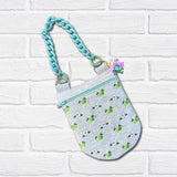 DIGITAL DOWNLOAD Quilted Pears Round Bottom Bag