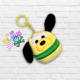 DIGITAL DOWNLOAD Applique Pluto Squishy Keychain
