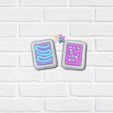 DIGITAL DOWNLOAD Poptart Feltie Set 2 DESIGNS INCLUDED