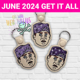 DIGITAL DOWNLOAD Prison Mike Key Chain Snap Tab