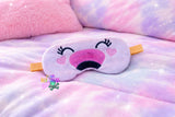 DIGITAL DOWNLOAD  Applique Flamingo Sleep Mask 2 SIZES INCLUDED