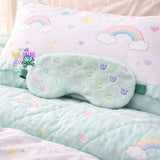 DIGITAL DOWNLOAD Quilted Lucky Charm Sleep Mask 2 SIZES INCLUDED