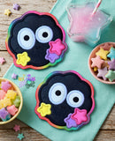 DIGITAL DOWNLOAD Applique Soot Sprite Coaster 2 SIZES INCLUDED