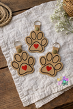 4x4 DIGITAL DOWNLOAD Heart Paw Snap Tab