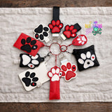 DIGITAL DOWNLOAD Applique Paw Wristlet Essentials Set 9 DESIGNS INCLUDED