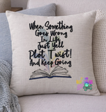 DIGITAL DOWNLOAD Plot Twist 4 SIZES INCLUDED