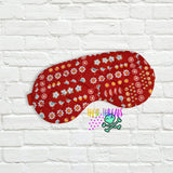 DIGITAL DOWNLOAD  Quilted Sleep Mask Cotton Fabrics 2 SIZES INCLUDED