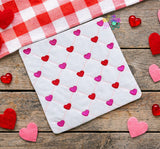 DIGITAL DOWNLOAD Quilted Heart Mug Rug 4 SIZES INCLUDED ENVELOPE TURN HOLE